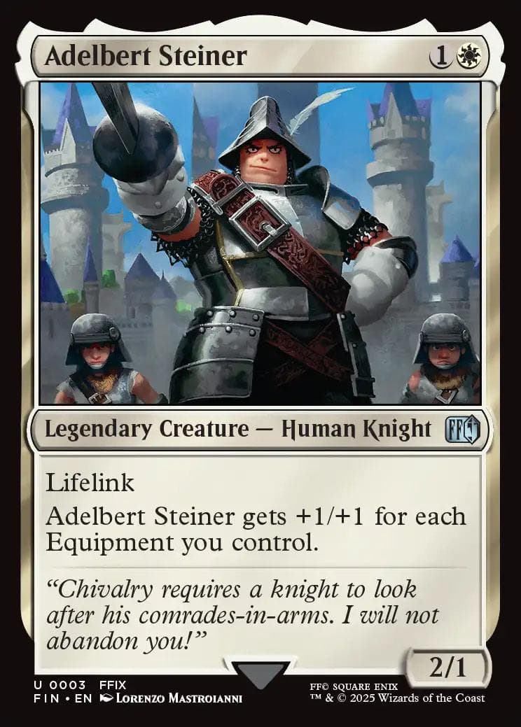 Final Fantasy Foil: Adelbert Steiner - image 1