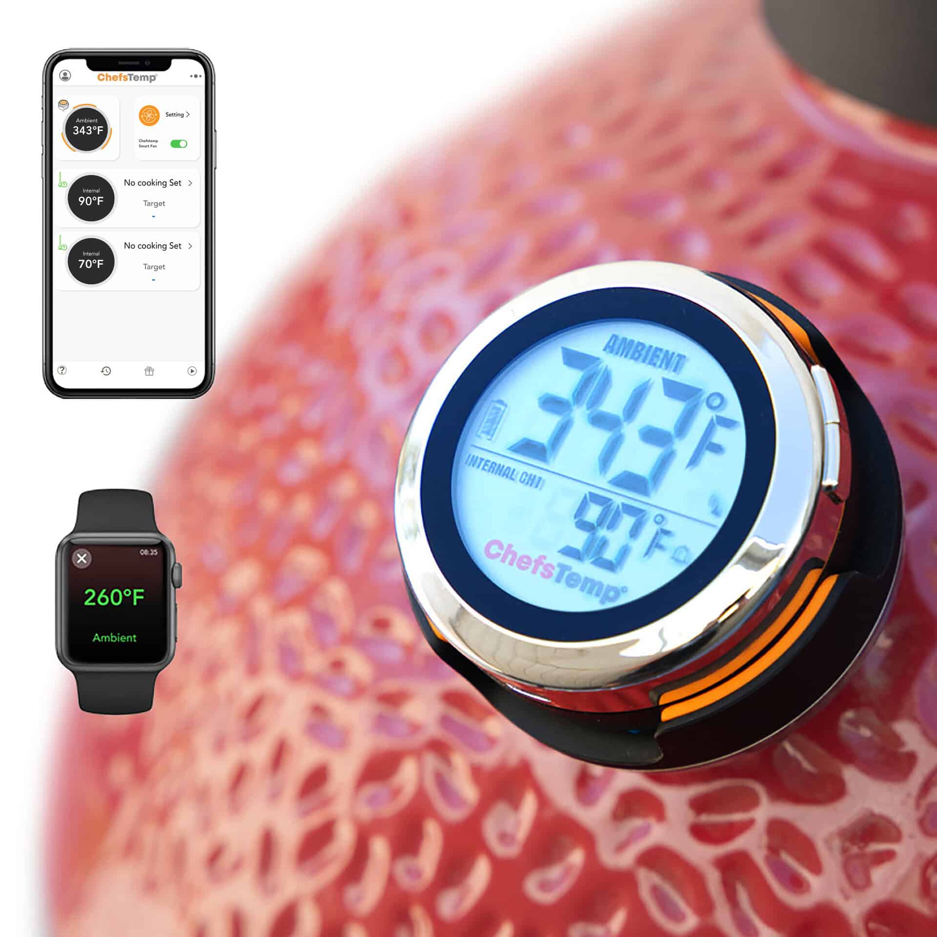 ProTemp S1 Patented Smart Grill Gauge Thermometer Hub - image 1