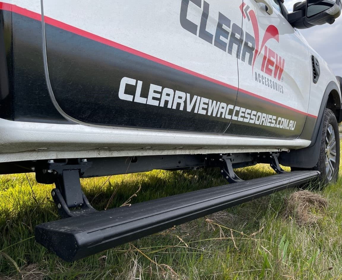 Clearview Power Boards [Pair] for Ford NG Ranger Dual Cab (2022 on) and Volkswagen Amarok NF Dual Cab (2022 on) - image 1
