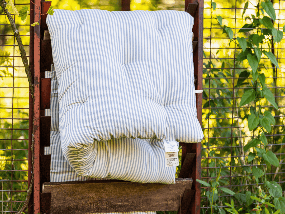 Cuddle Ewe Wool Mattress Topper Twin (39" x 75") - image 1