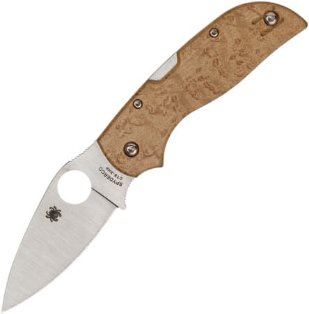 Spyderco Chaparral Birdseye Maple Wood Limited Edition C152WDP - image 1