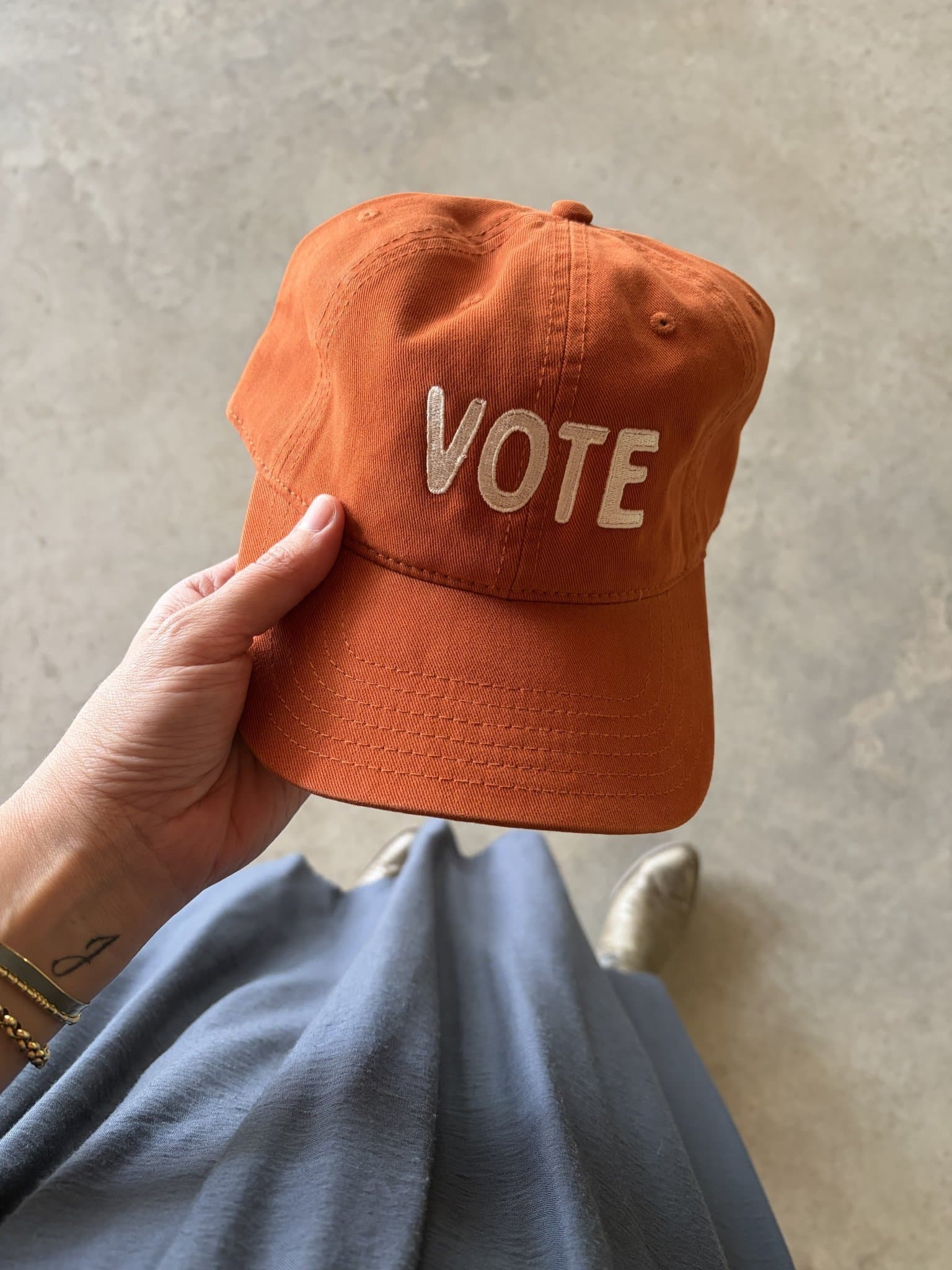 Vote Hat: Terracotta - image 1