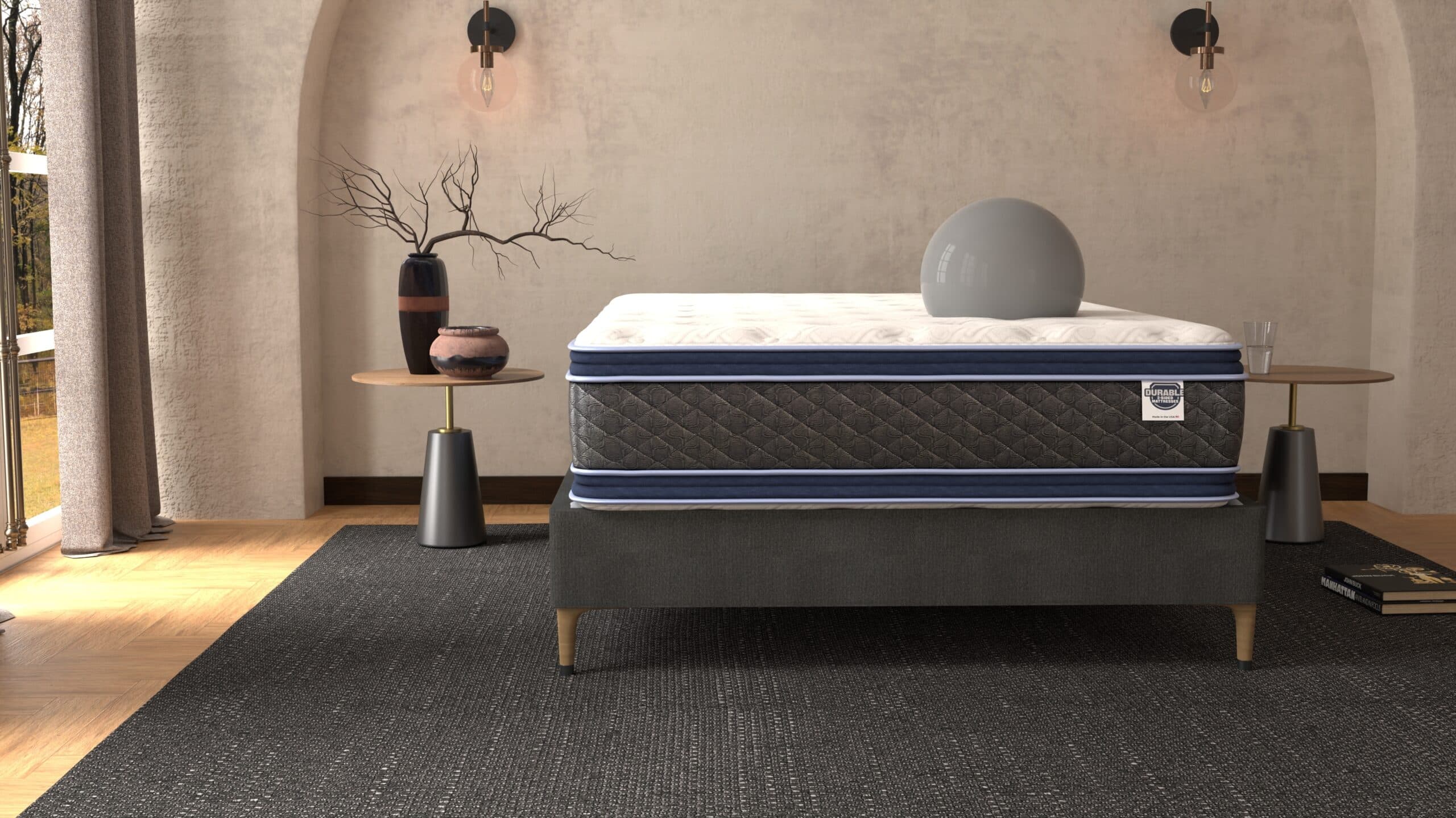 Durable 2-Sided Mattress Medium Queen - image 1
