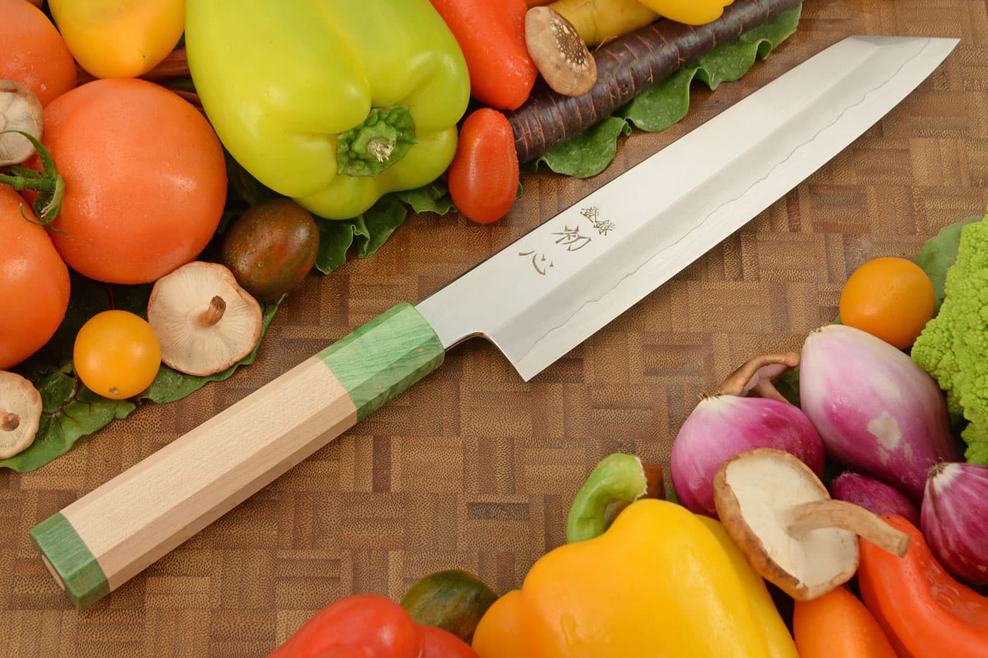 Kiritsuke Gyuto Chef's Knife 8-1/4 inch (210mm) Ginsan Stainless San Mai by Satoshi Nakagawa - image 1