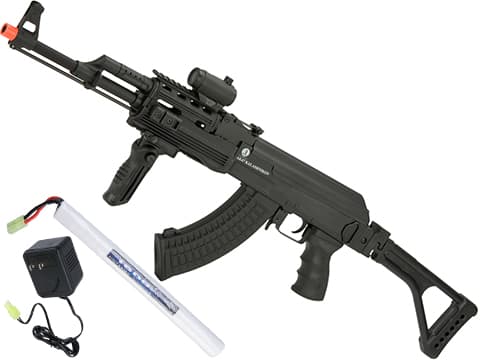 Cybergun Kalashnikov Licensed 60th Anniversary Edition Tactical AK47 Airsoft AEG with Battery and Charger - image 1