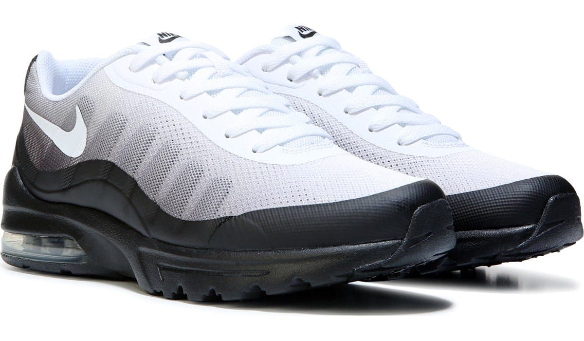 Nike Men's Air Max Invigor Sneaker Black White - image 1