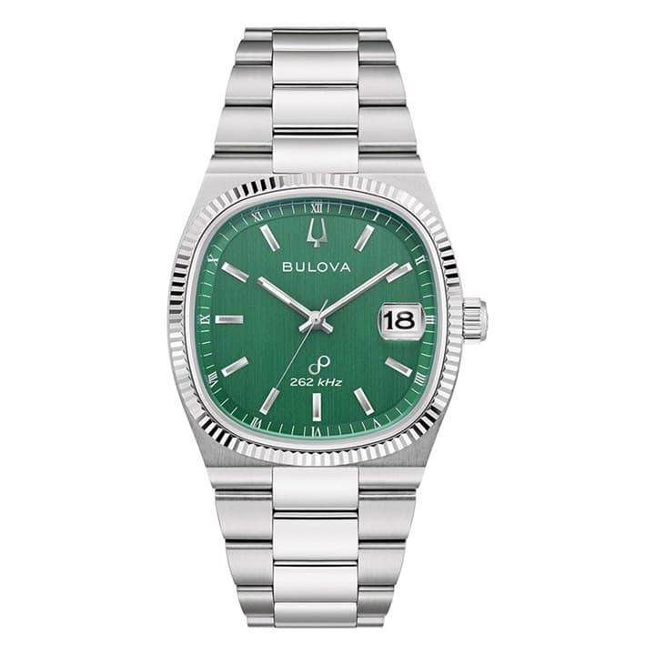 Bulova 96B439 Super Seville Stainless Steel Bracelet Watch - image 1