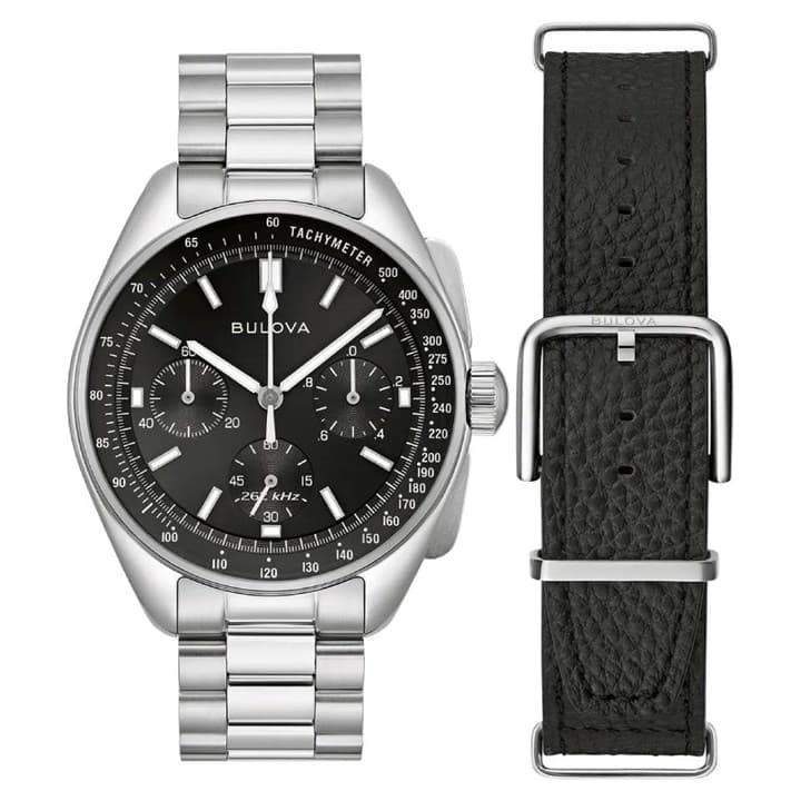 Bulova Archive Series 96K111 Lunar Pilot Watch And Nato Strap - W09359 - image 1