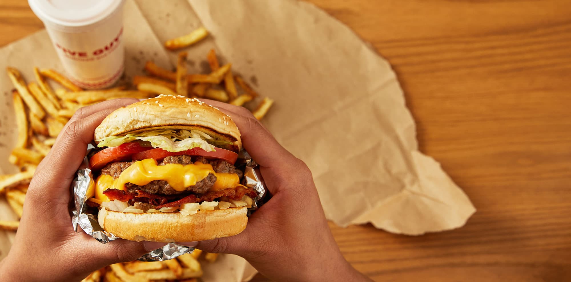 Fast Food Near You | Burgers, Fries, Shakes | Five Guys - image 1