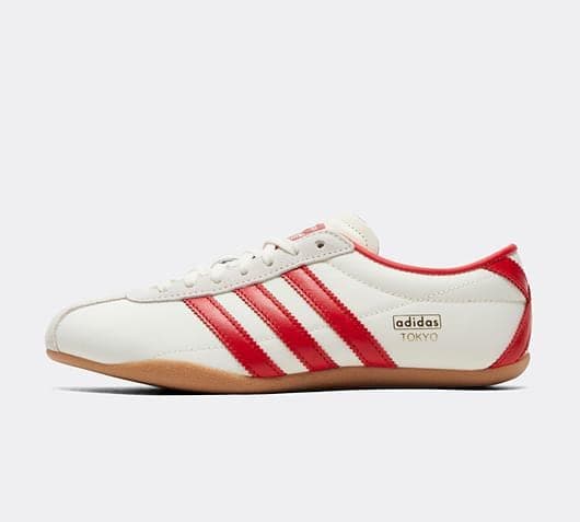 adidas Originals Womens Tokyo Trainer Off White/Better Scarlet/Gum - image 1