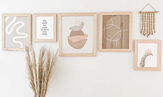 Custom Wood Picture Frames 1 1/4" Cocoa - image 1