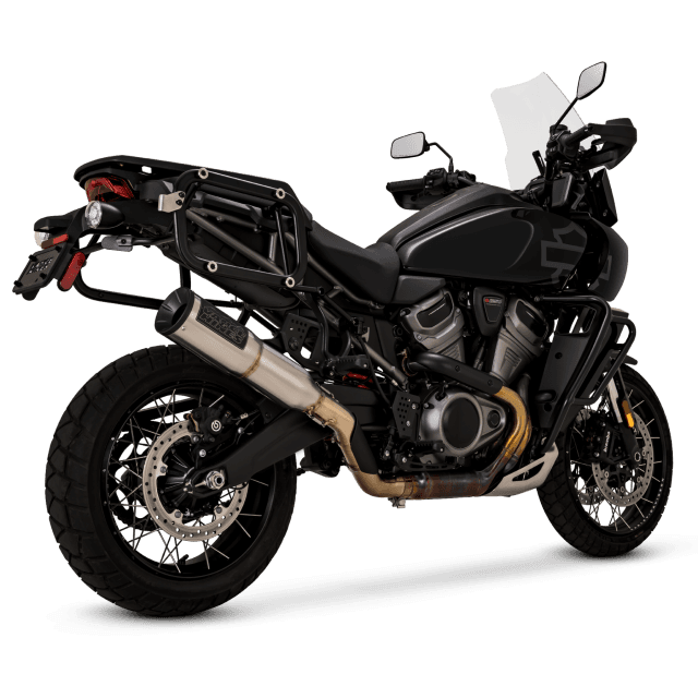 Vance & Hines Adventure Hi-Output Slip-On - Stainless - H-D Pan America - image 1