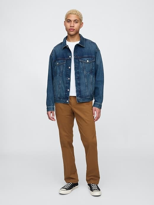 Modern Straight Khakis - image 1