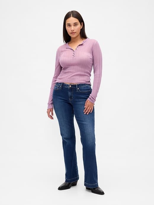 Curvy Low Rise Long & Lean Jeans - image 1