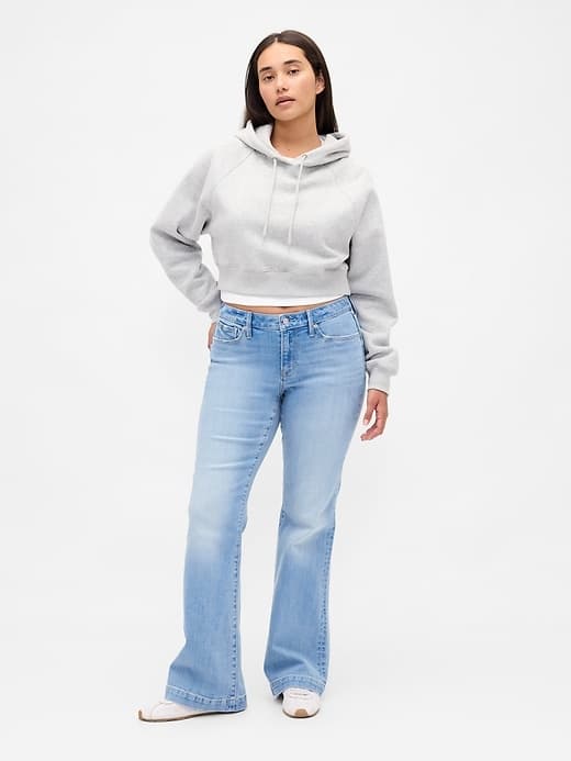 Gap Curvy Low Rise Long & Lean Jeans Light Indigo - image 1
