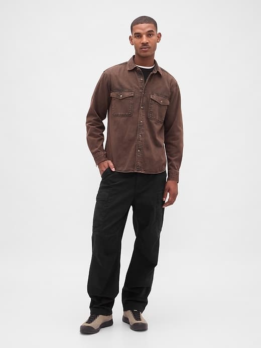Baggy Cargo Pants - image 1