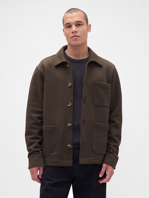 French Terry Chore Jacket - image 1