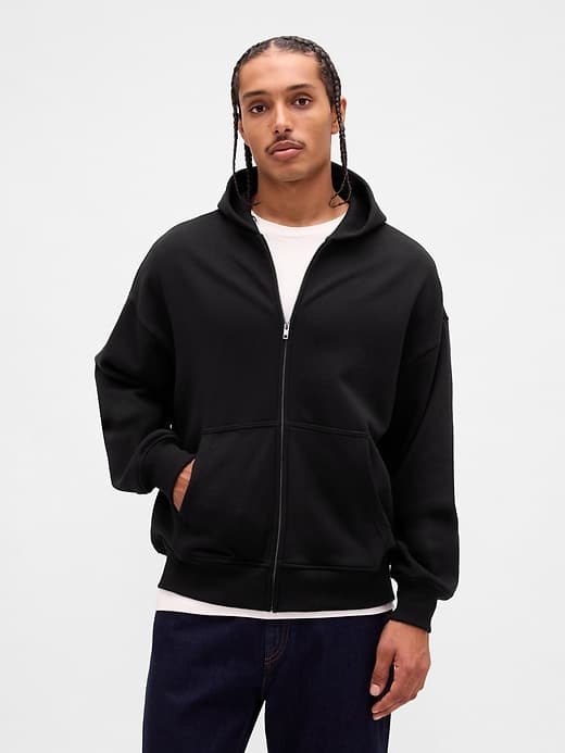 Heavyweight Oversized Zip Hoodie - image 1