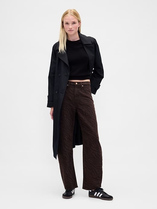 High Rise Barrel Jeans - image 1