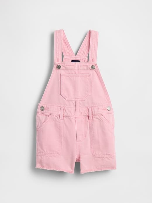 Baby & Toddler UltraSoft Denim Shortalls - image 1