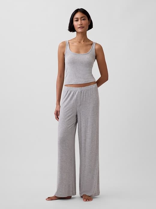 Softest Ultrafine Rib Modal PJ Pants - image 1