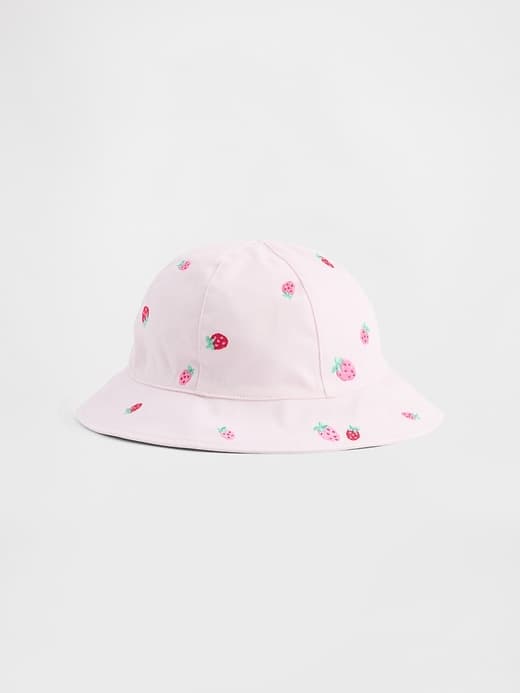 Toddler Strawberry Bucket Hat - image 1