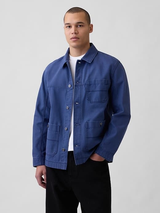 Canvas Chore Jacket - image 1