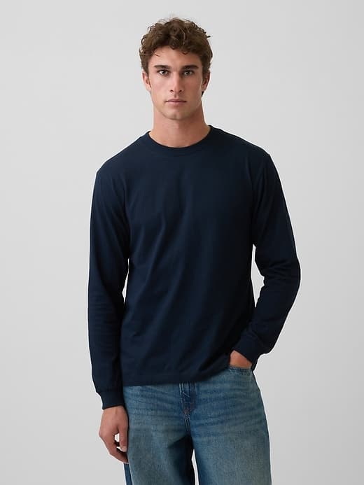 Organic Cotton T-Shirt New Classic Navy - image 1
