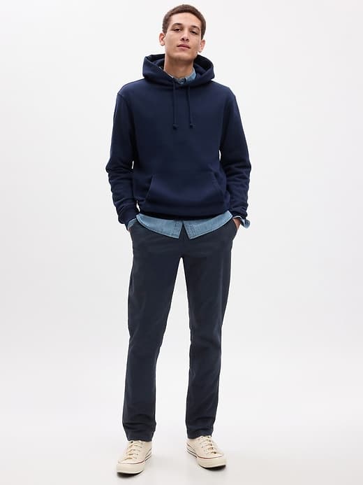 Slim Khakis New Classic Navy Blue - image 1