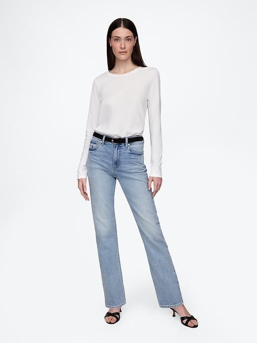 High Rise ’90s Slim Straight Jeans - image 1