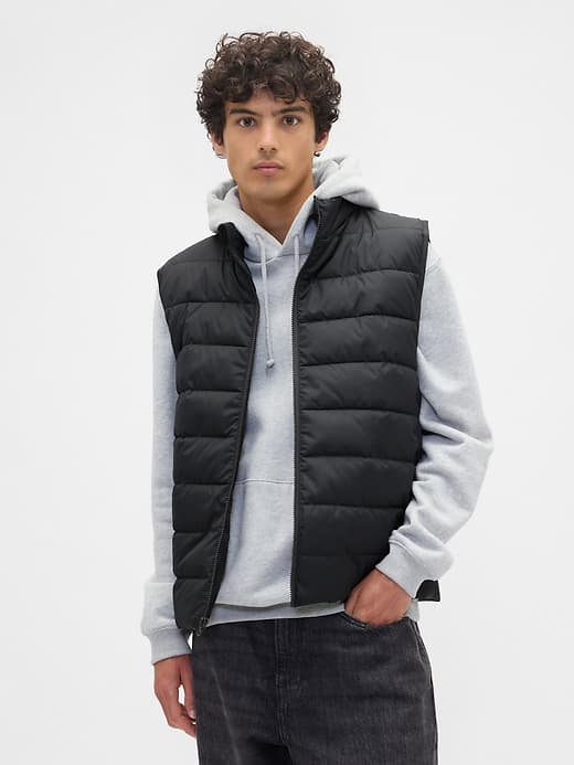 Relaxed ColdControl Puffer Vest - image 1