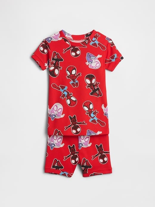 Kids & BabyGap Marvel Spider-Man 100% Organic Cotton PJ Set - image 1