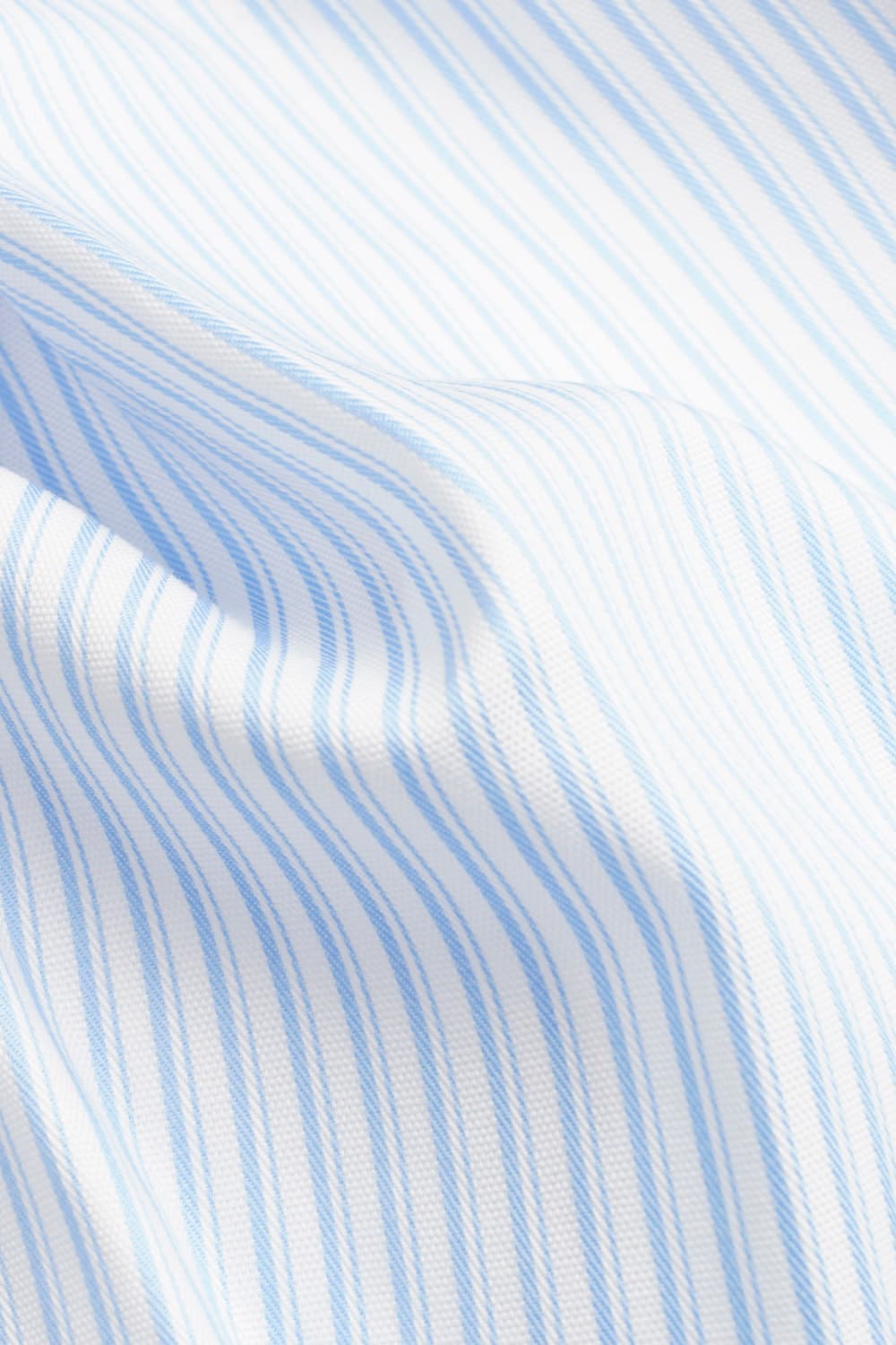 Svetloplava No iron košulja sa duplim prugama slim fit (761I) - image 1