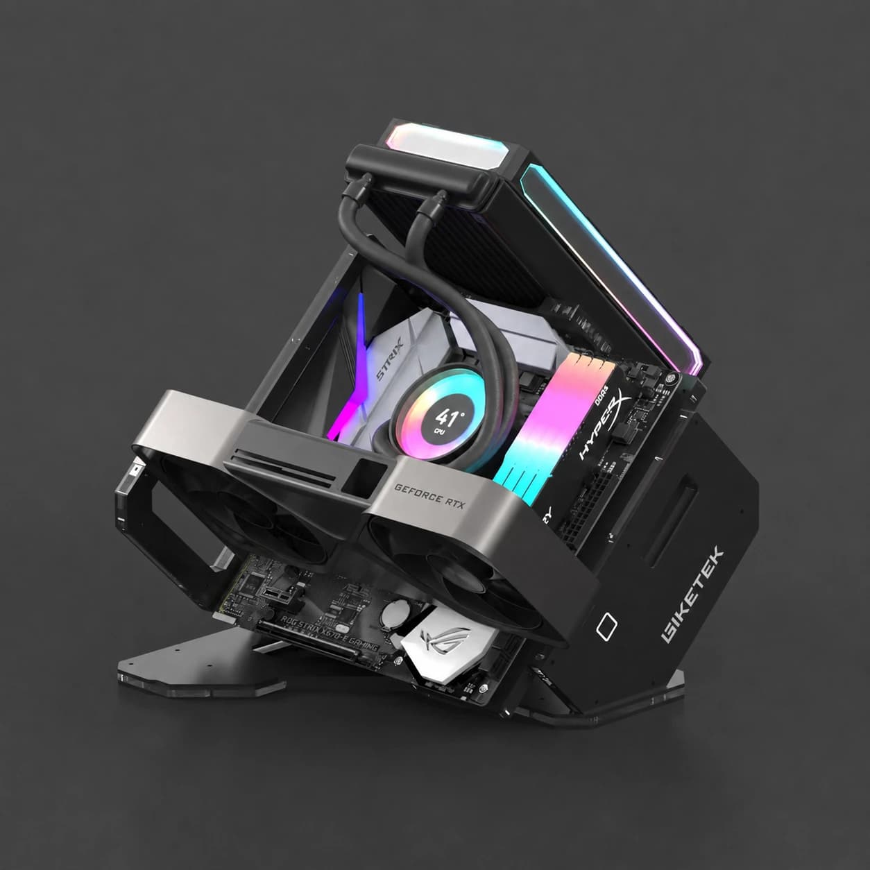 Rhino M mATX Open Air Frame Case - image 1