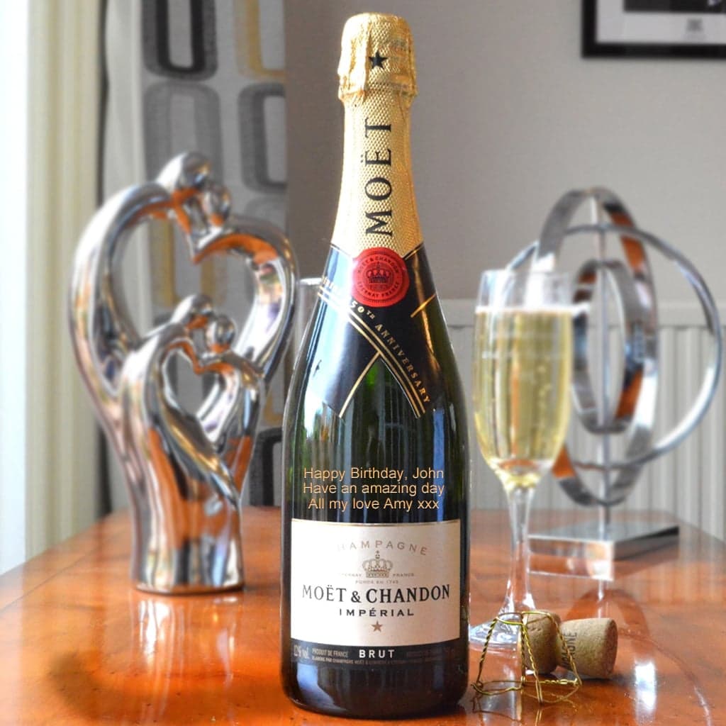 Personalised Moet Champagne - image 1