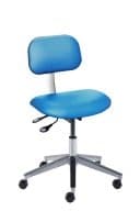 Biofit BT Series Cleanroom ESD Chair Polished wide aluminum base - image 1