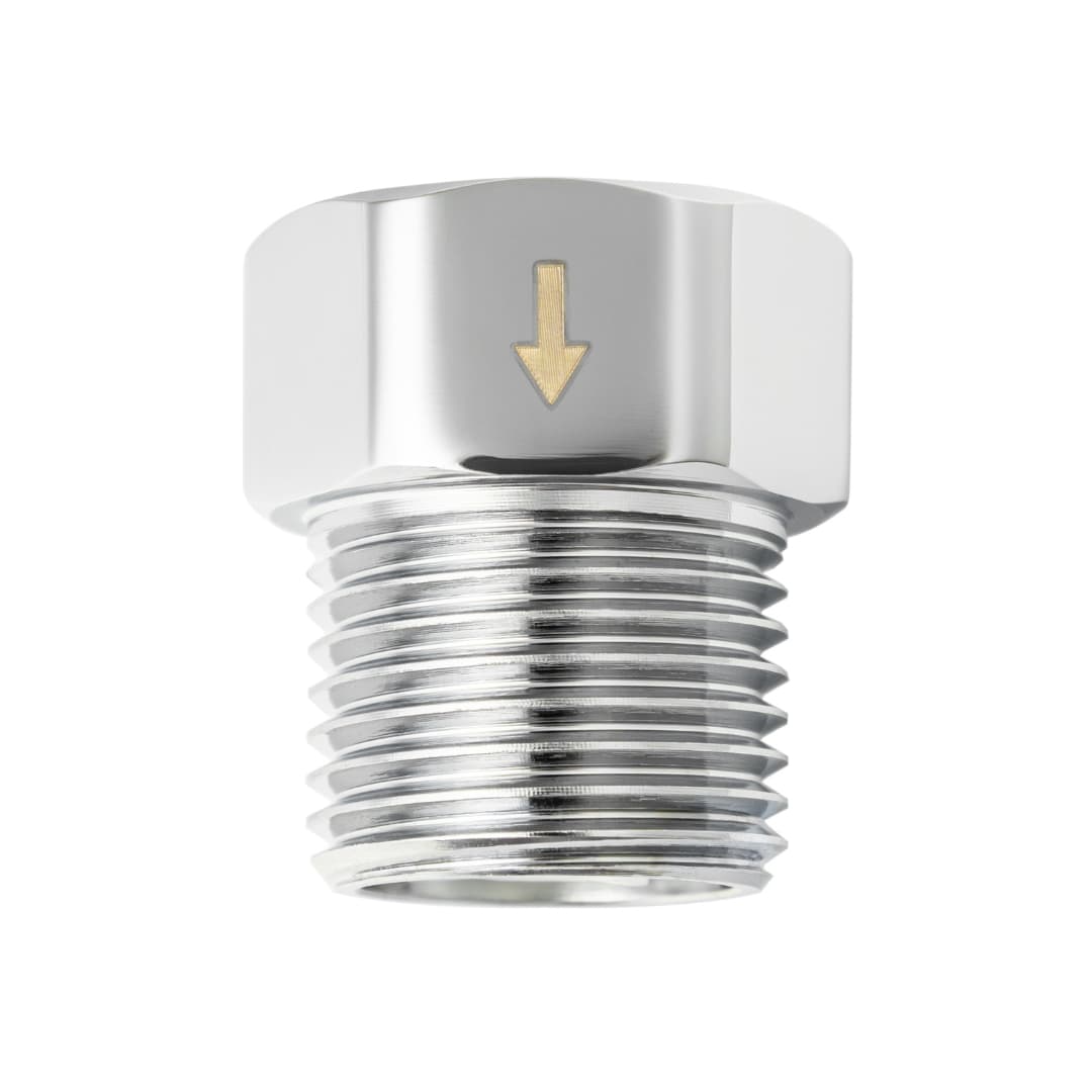 Handheld Shower Vacuum Breaker – Chrome Finish - image 1