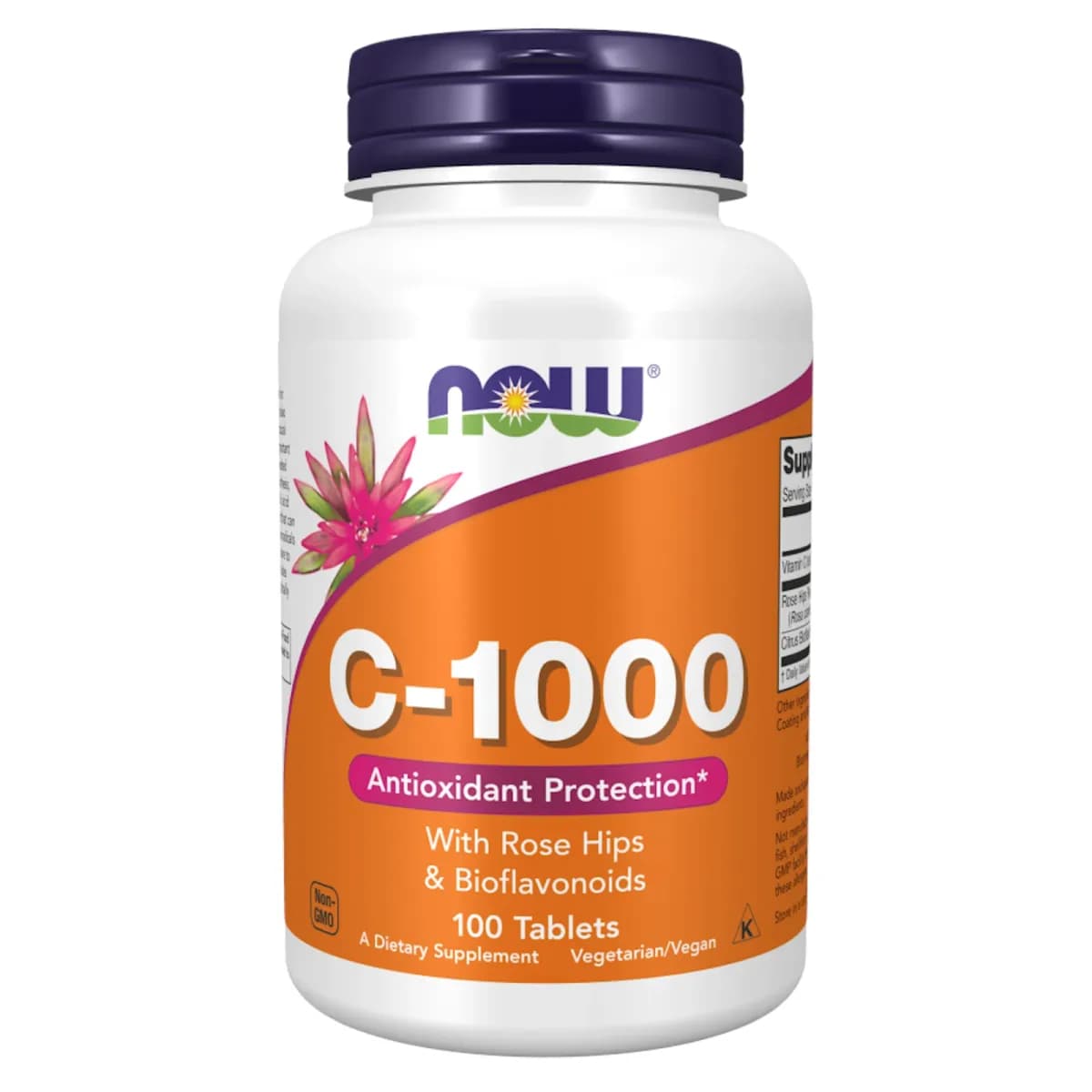 Vitamina C + Rosa Mosqueta + Bioflavonoides 1000mg/25mg/25mg - image 1