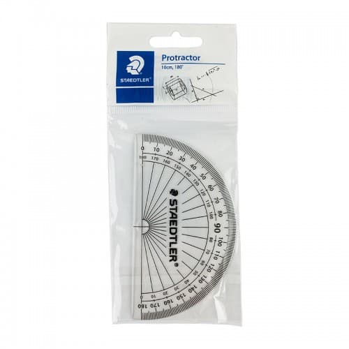 Staedtler Protractor 10cm - Box of 50 - image 1