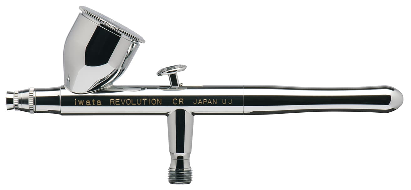 Iwata Revolution HP-CR Gravity Feed Dual Action Airbrush - image 1