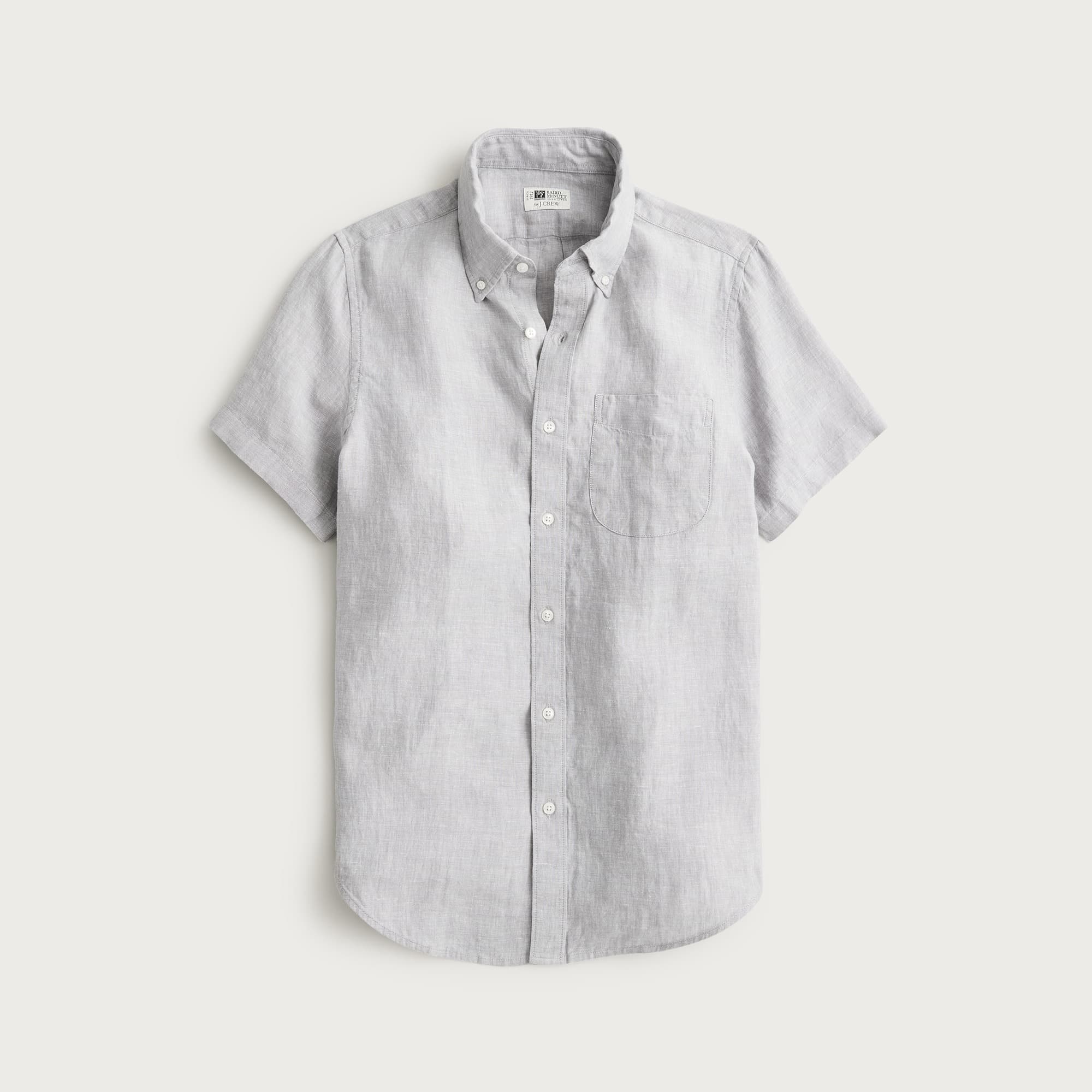 Short-sleeve Baird McNutt Irish linen shirt - image 1