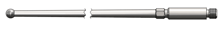Mitutoyo Indicator Contact Point 1.614" Long - M1.7 x 0.35 Thread - image 1