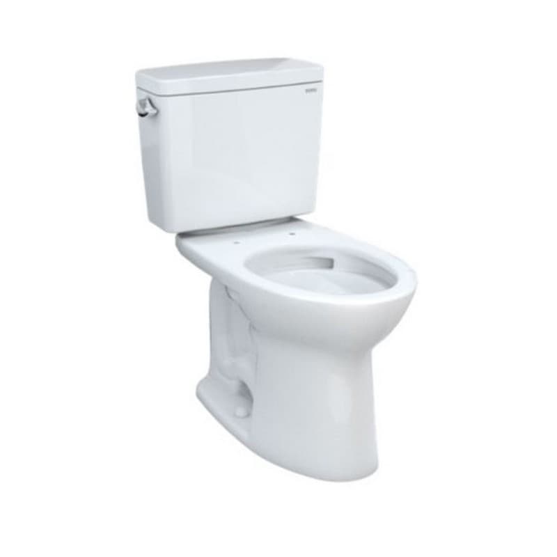 Toto CST776CSFG#01 Drake 1.6 GPF Two-piece Elongated Toilet, Cotton - image 1