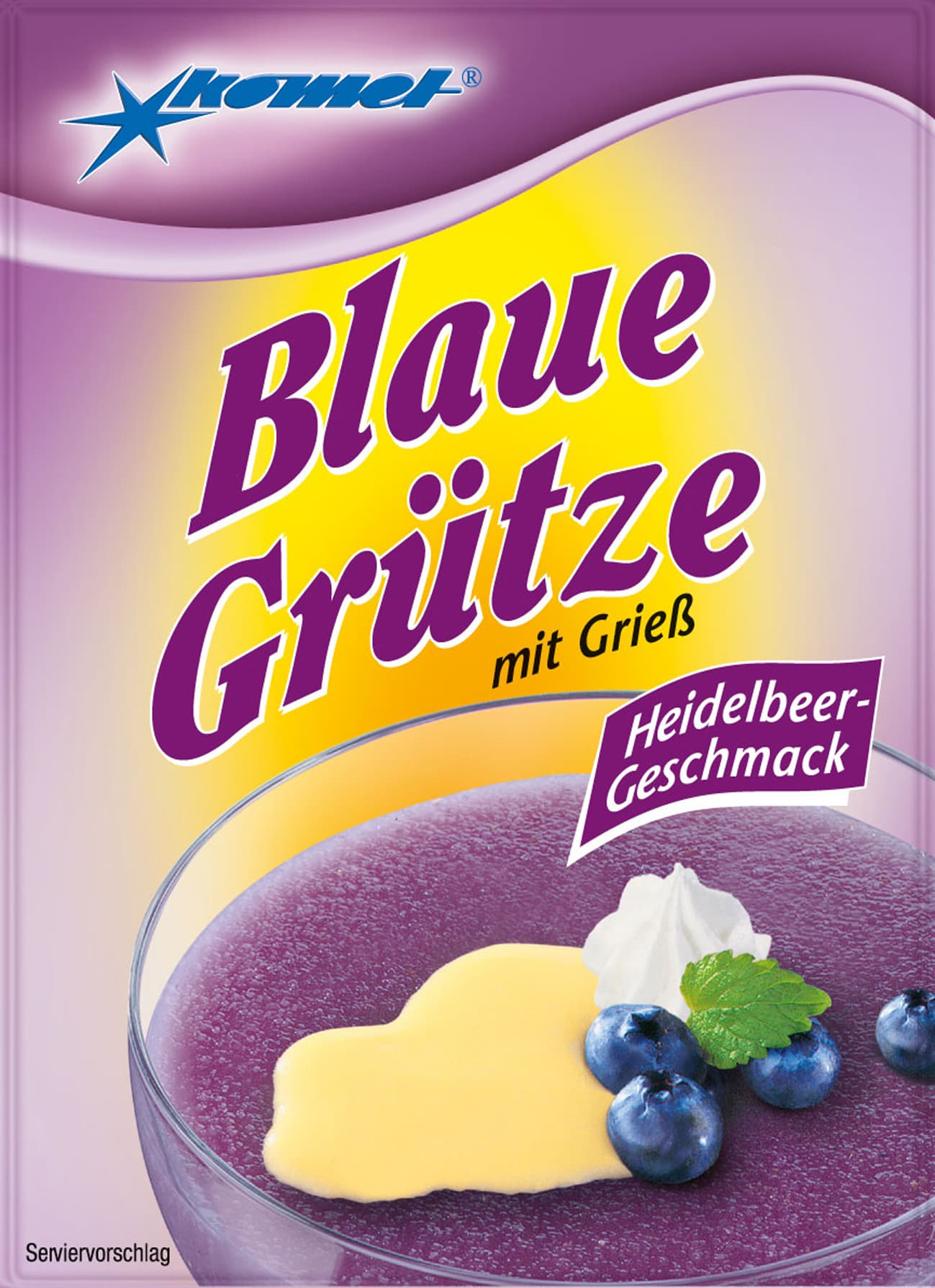 Blaue Grütze Heidelbeer-Geschmack - image 1