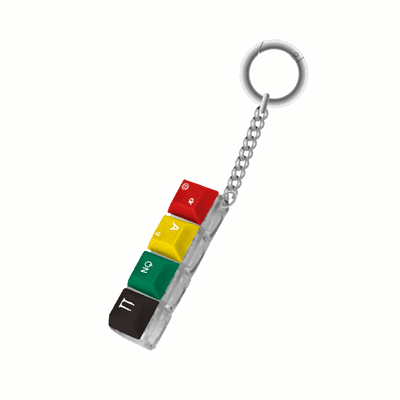 G-DRAGON 2025 WORLD TOUR ÜBERMENSCH OFFICIAL MD KEYCAP KEYRING - image 1
