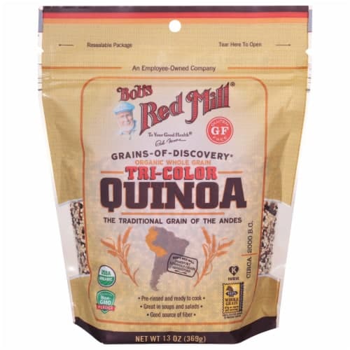 Bob's Red Mill Tri-Color Whole Grain Organic Quinoa, 13 oz - image 1