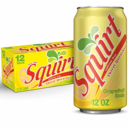 Squirt Citrus Grapefruit Soda Cans - image 1