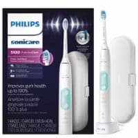 Philips Sonicare ProtectiveClean 5100 White Mint Rechargeable Electric Toothbrush with Gum Health - image 1