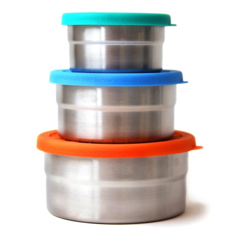 Eco Lunchbox Set of 3 Stainless Steel Food Containers - image 1
