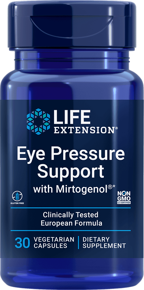 Eye Pressure Support with Mirtogenol®, 30 vegetarian capsules - image 1